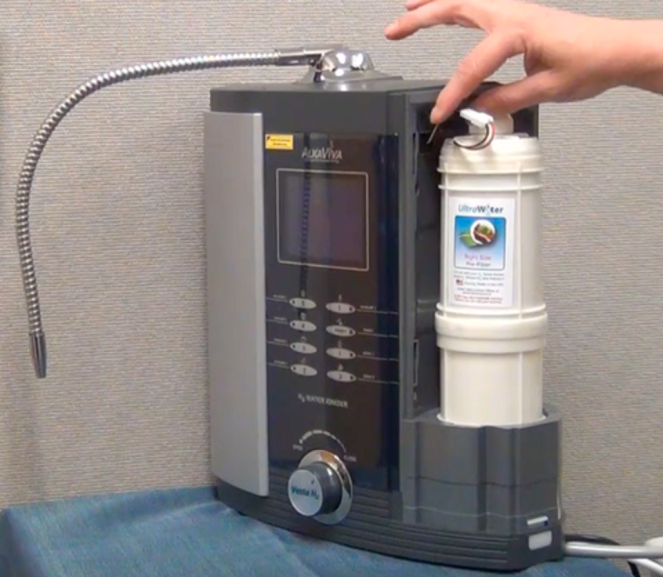 ALKAVIVA VESTA H2 purificatore ionizzatore d'acqua con idrogeno 2 filtri